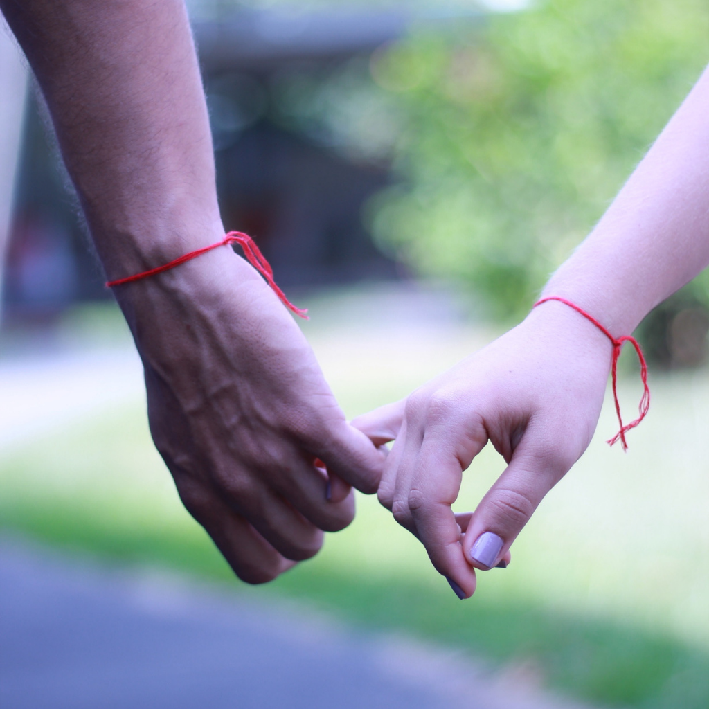 COUPLES RED STRING OF FATE BRACELETS-Luck Strings