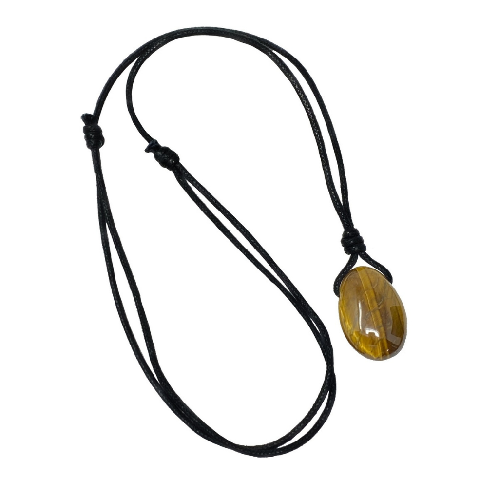 TIGER EYE NECKLACE-Luck Strings