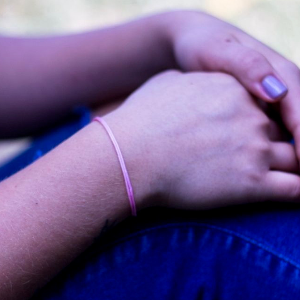 2 PACK PINK BRACELETS-Luck Strings