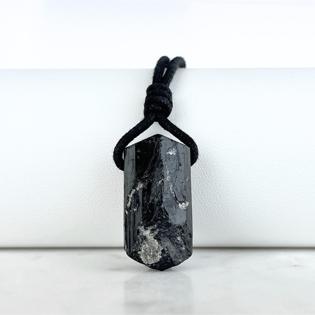 Joseph Brooks 10mm Rectangular Black Tourmaline Necklace | Quadrum Gal -  Quadrum Gallery