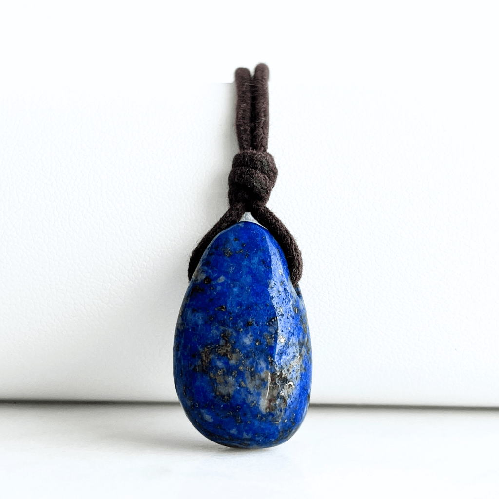 Lapis Lazuli Drop Pendant - Celestial Inspiration by Luck Strings.