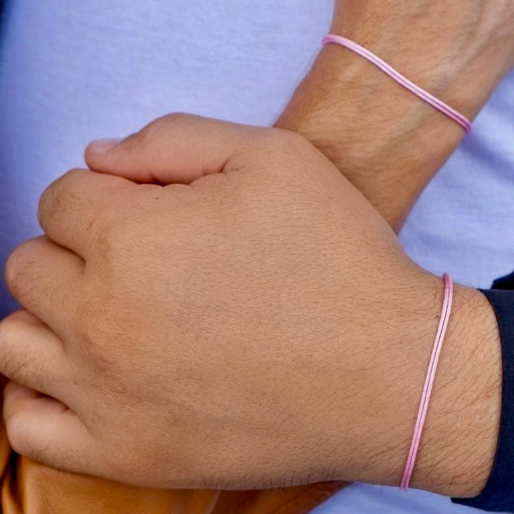 COUPLES PINK BRACELET-Luck Strings