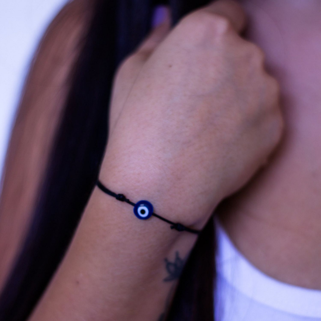 COUPLES BLUE EVIL EYE BRACELETS-Luck Strings