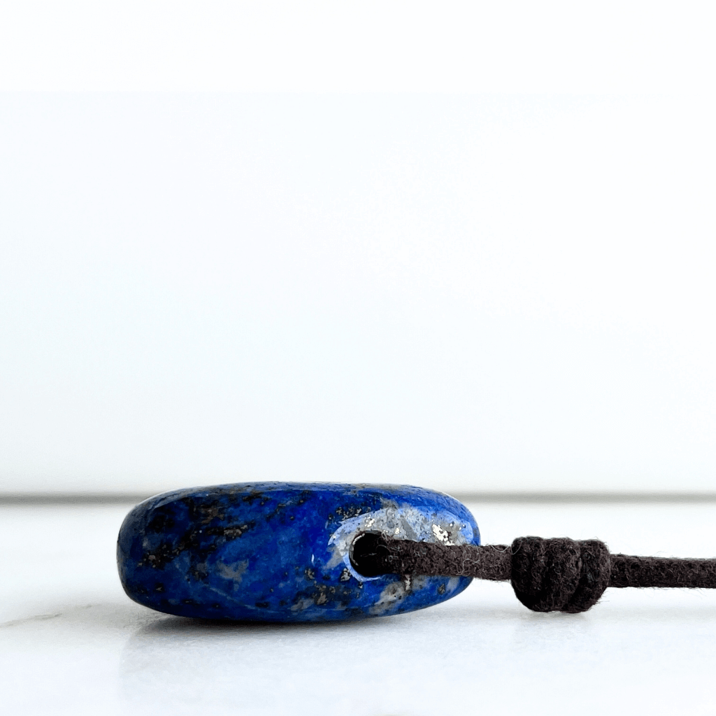 Lapis Lazuli Drop Pendant - Celestial Inspiration by Luck Strings.