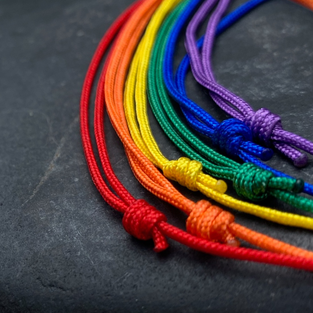 Nylon Cord Pride Bracelet Set