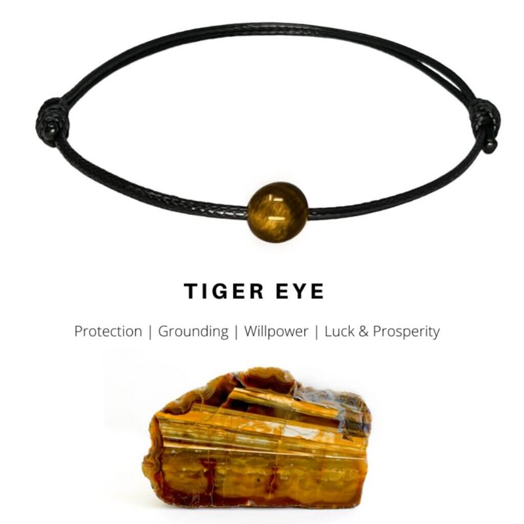 TIGER EYE BRACELET-Luck Strings