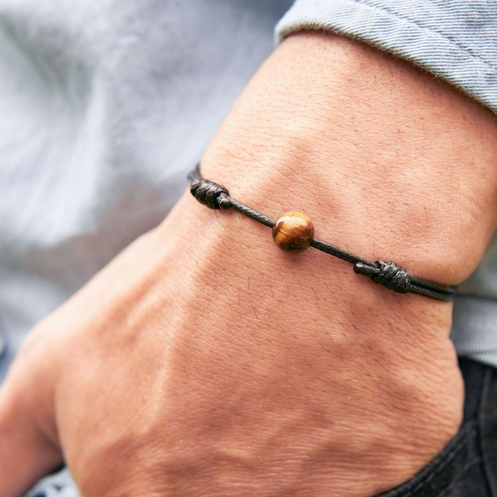 TIGER EYE BRACELET-Luck Strings