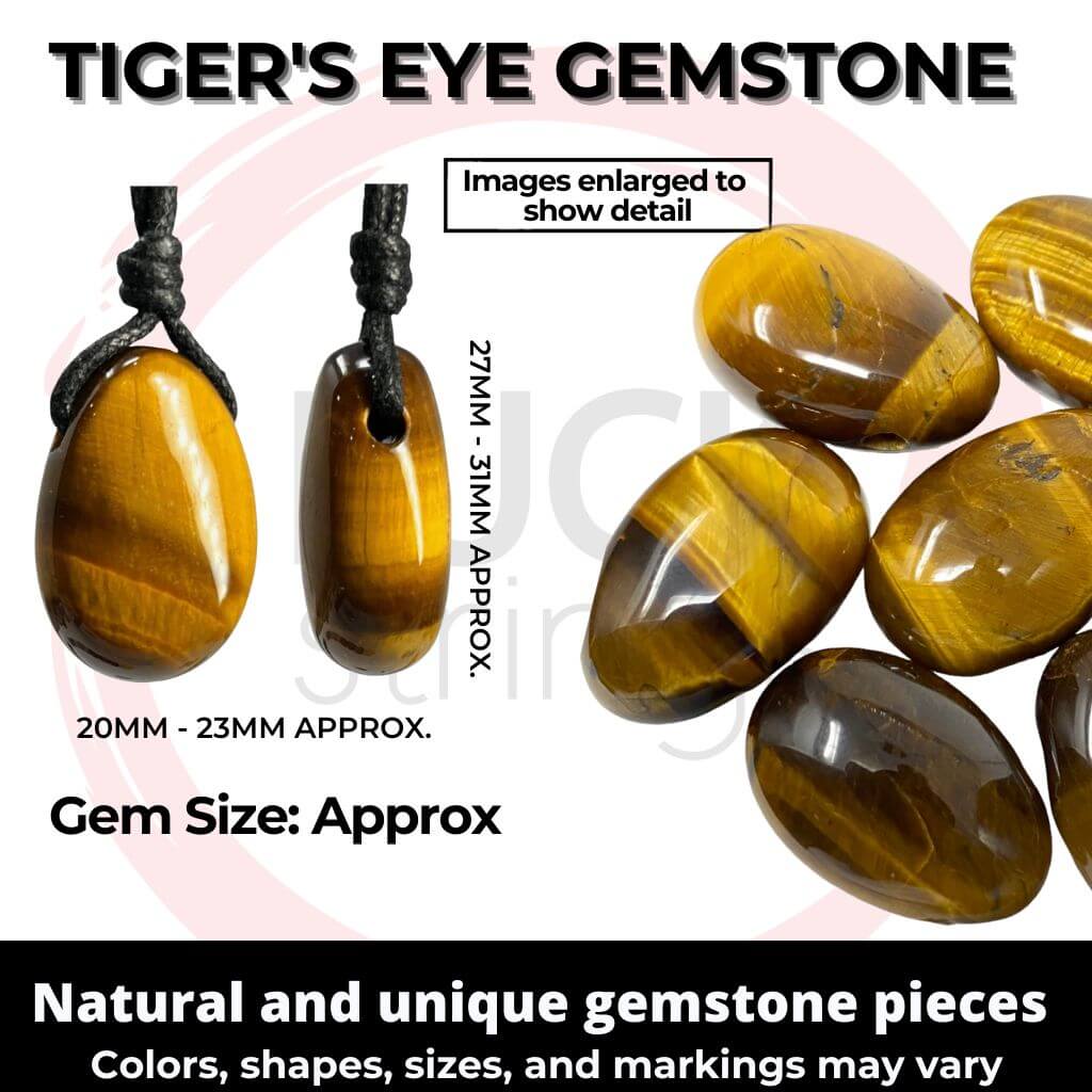 TIGER EYE STONE FEATURE-Luck Strings