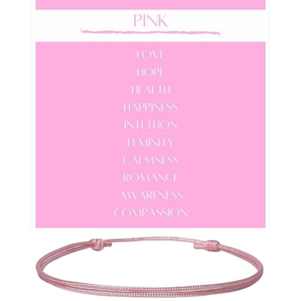 Thin Heart Friendship Bracelet/Anklet in Pink, Purple, or Red