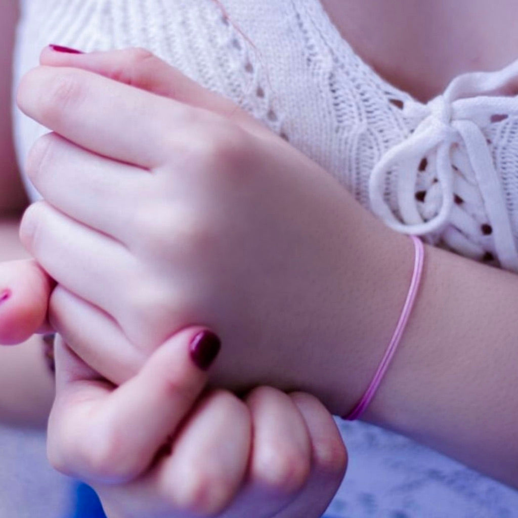 Pink Bracelets Bulk Pack - Breast Cancer Support | Luck Strings