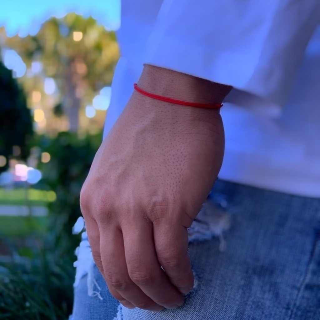 PROTECTION RED CORD BRACELET-Luck Strings