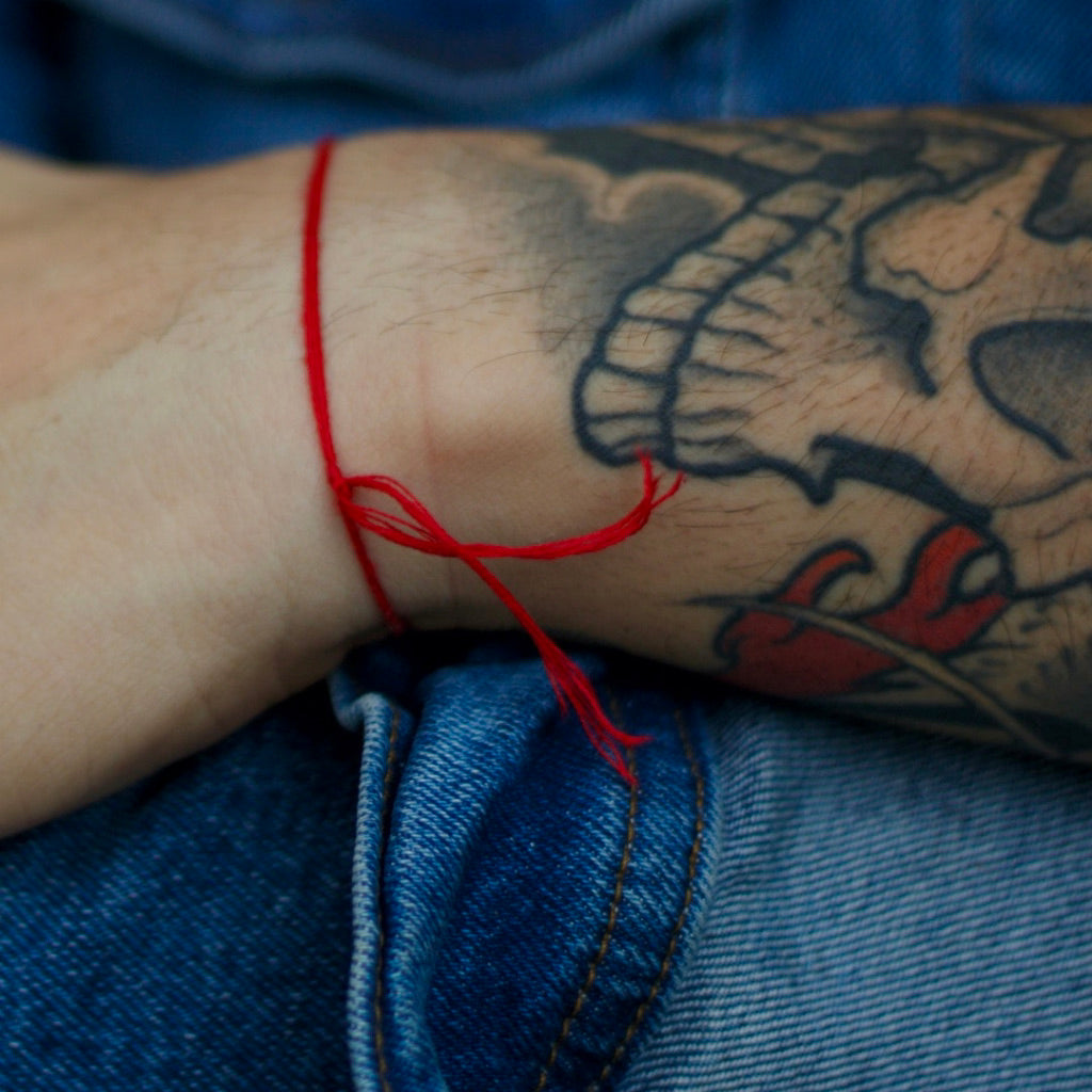 Buy Red String of Fate Removable Couple Tattoo Temporary Matching Online in  India  Etsy
